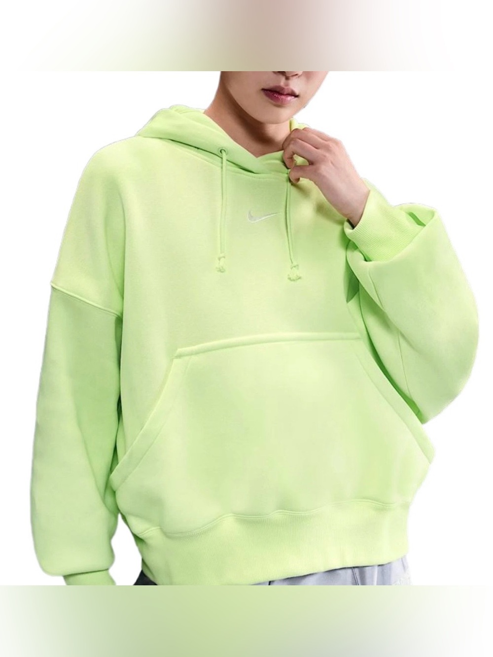 Women's Nike Sportswear Phoenix Fleece Oversized Pullover Hoodie - Size L